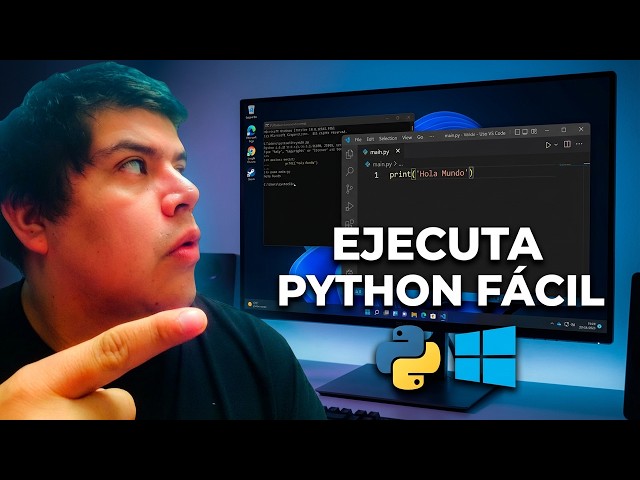 como EJECUTAR PYTHON en WINDOWS 🚀