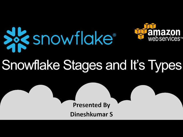 07 Snowflake Stages and Its Types | Learn Snowflake Stages in 5 minutes
