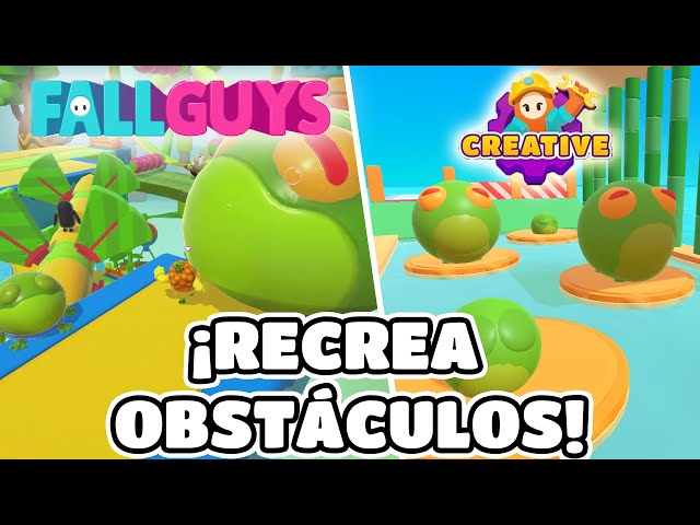 How to Recreate FALL GUYS OBSTACLES in CREATIVE MODE