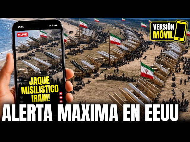 📱 MAXIMUM ALERT IN THE US! Iran's Missile Arsenal Remains Intact and the US's DOES NOT