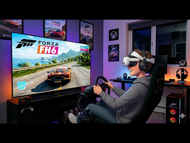 Forza Horizon 6 VR Setup Guide & Gameplay (Head Tracking Method) | Mitsubishi Montero Free Roam