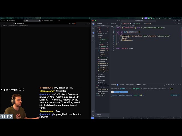 Day 126 learning web dev: Building a Google Drive clone (no AI)