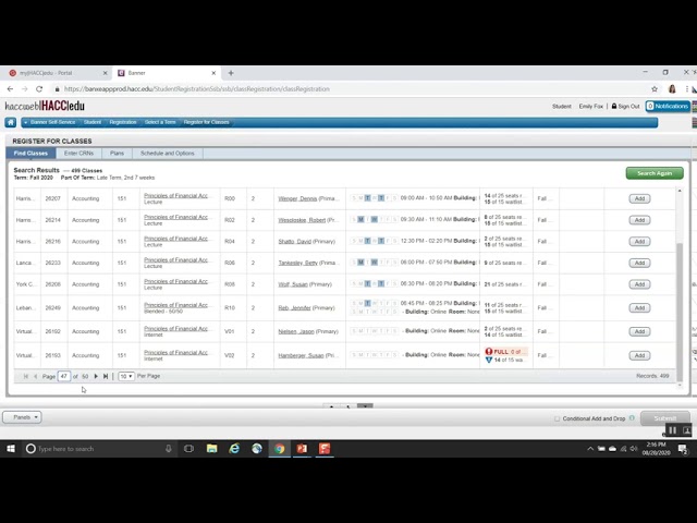 Join a Waitlist and Find Courses with Later Start Dates in a Term Tutorial
