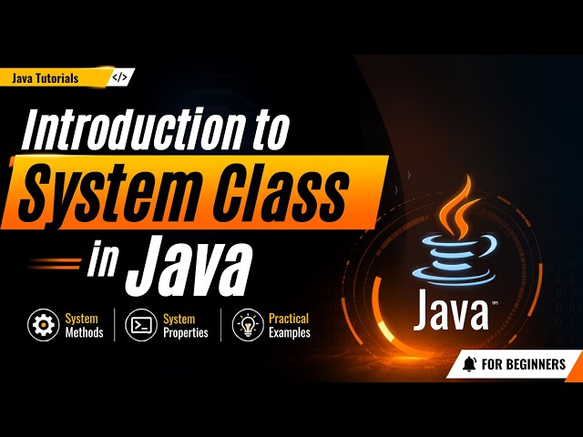 Introduction to System Class in Java | System.out.println() Explained | Core Java | S2P