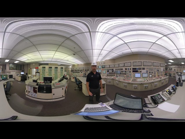 Analog Nuclear Control Room - Careers in Energy - 360 Video