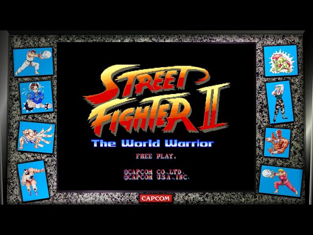 Street Fighter II Longplay (Playstation 4)
