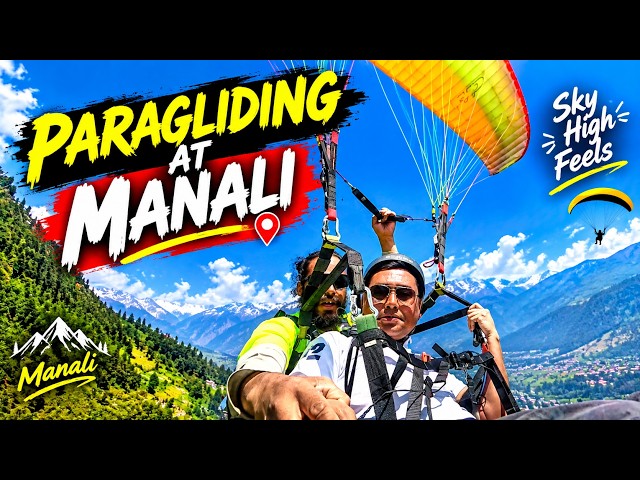 MY FIRST PARAGLIDING EXPERIENCE / EVER WONDERED WHAT THE WORLD LOOKS LIKE FROM A BIRD'S EYE VIEW /