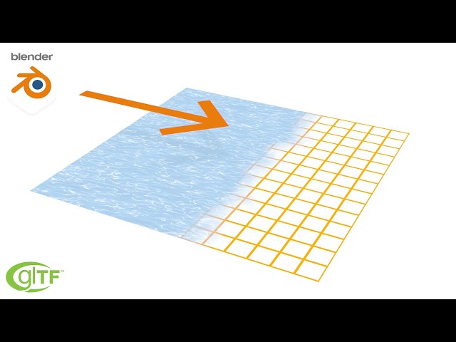 Animate 3D Textures When You Can't !! glTF, Web, VR Tip