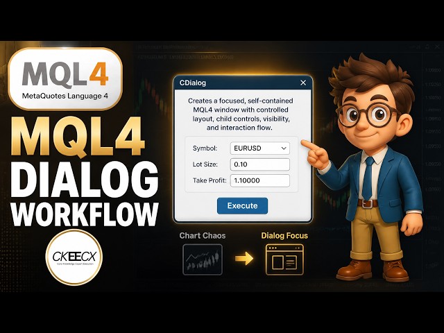 MQL4 CDialog: Build Focused Workflows