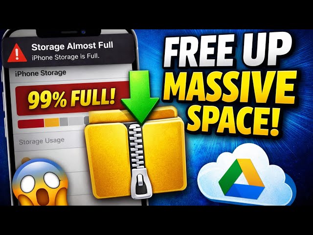 How to Free Up iPhone Storage FAST (No Deleting Photos) 