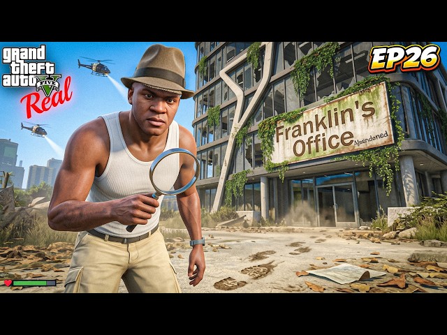 Franklin Investigated His Abandoned Office in GTA 5 Real !