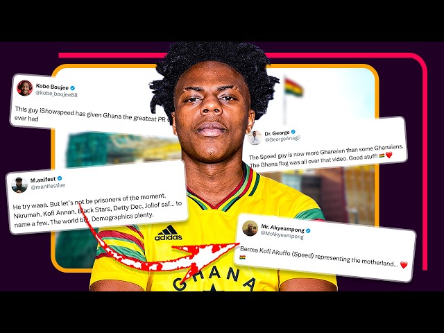 IShowSpeed (Barima Kofi Akuffo)’s FIFA World Cup Song Has the Internet Talking 🇬🇭🔥 | Fans React