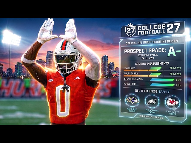 Why I Left My Team for Miami in CFB 27 RTG | Entering Madden 27 NFL Draft