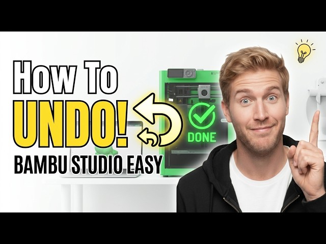 How To UNDO In Bambu Studio (QUICK & EASY) 2026