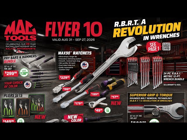 MAC TOOLS FINALLY DID IT! 🔥 Flyer 10 Has Deals and New Tools You Don’t Want to Miss