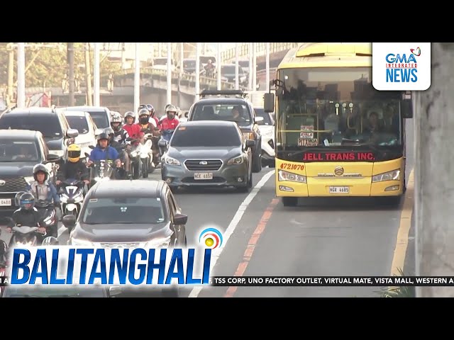 Expanded number coding scheme, suspendido sa Biyernes, October 31 | Balitanghali