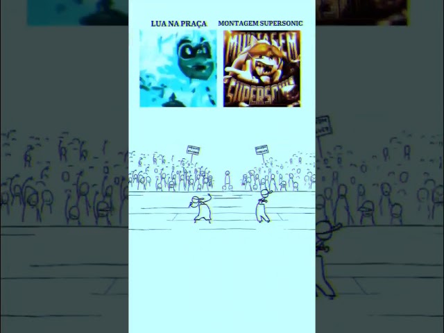 LUA NA PRAÇA 🎧 Vs -- MONTAGEM SUPERSONIC #phonkmusic #slowedandreverb #bassboosted