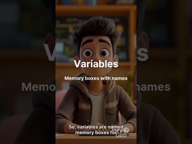 What is a Variable? 📦 Where Does Data Live in Code? | Programming Basics #like #subscribe #code