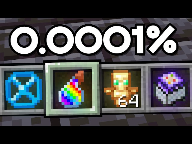 I  Actually Collected Every DELETED Item In Minecraft