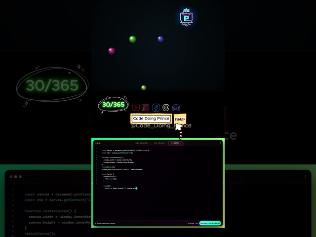 Day 30/365 – Marble Animation | Smooth Rolling Motion with HTML CSS