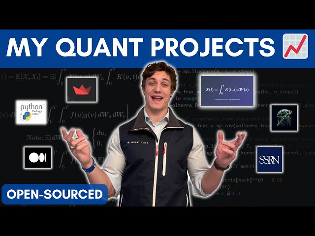 5 Projects that Made me a Quant