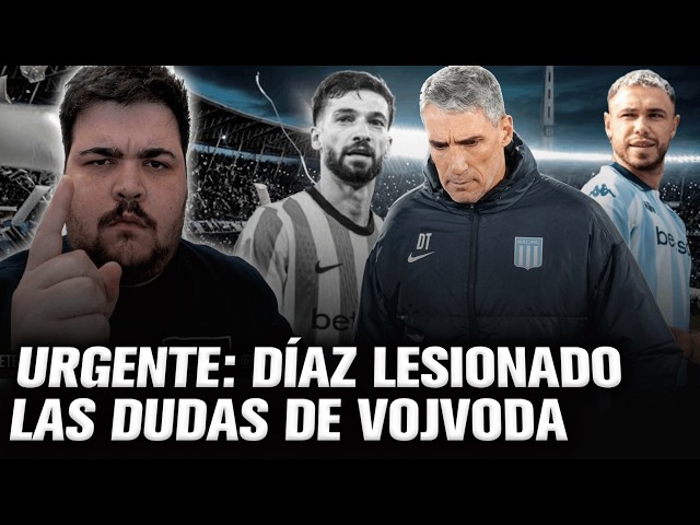 URGENTE RACING ‼️🔥 BAJA DE ÚLTIMA HORA PARA JUGAR vs BOCA - ¿A QUIÉN PONE VOJVODA POR LAUTARO DÍAZ?
