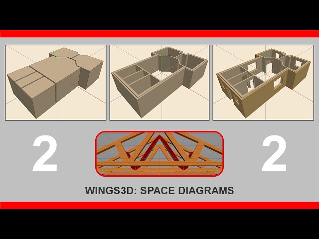WINGS3D: SPACE DIAGRAMS - T2: FORMING WALL OPENINGS