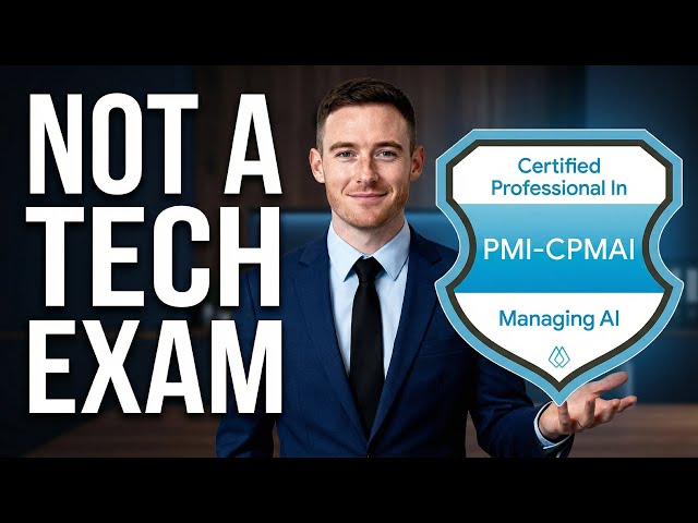 PMI Certified Professional in Managing AI: Focus on Business, Not Code