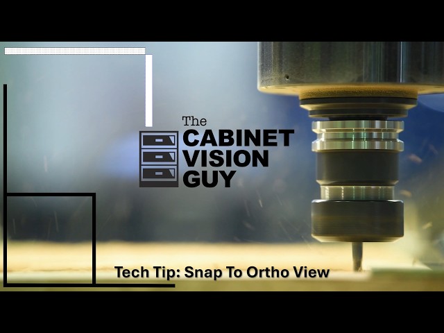 TECH TIP: Snap To Ortho Mode