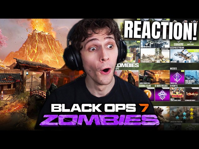 BLACK OPS 7 SEASON 4 IS INSANE! (DLC 4 'Kowakujo' Zombies Map, Season 4 Trailer Reaction, & MORE)