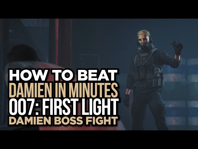 007 First Light – Damien Boss Fight Guide (Easy Step-by-Step Strategy)