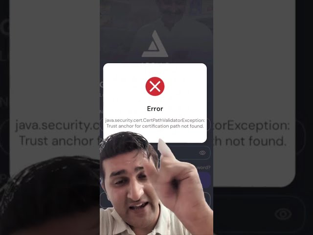 ❌APOLLO JAVA SECURITY ERROR SOLUTION❌