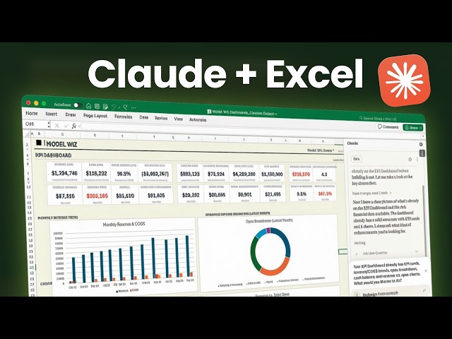 I Tested Claude for Excel Dashboards (My Job Might Be Over)