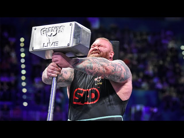 TAKE THE PAIN! Thor Björnsson vs SBD 30kg/66lb HAMMER HOLD!