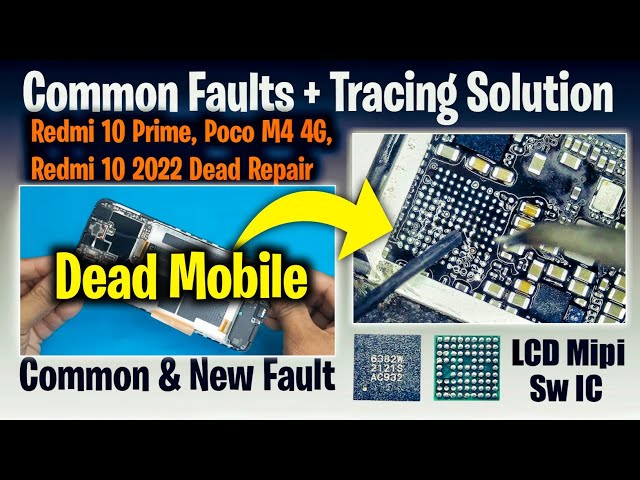 Redmi 10 Prime Dead Repairing | Redmi 10, Poco M4 Pro 4G, Redmi 10 2022