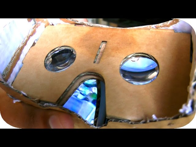 Making Google Cardboard DIY Set Up and Impressions