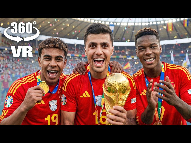 Trophy Ceremony 360° VR 🏆Spain 2026 FIFA World Cup Champions