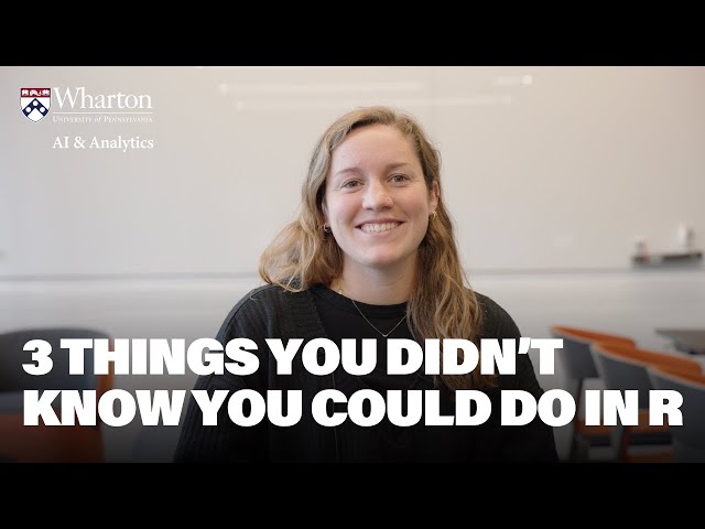 Three Things You Didn't Know You Could Do in R – On-Demand Tutorial