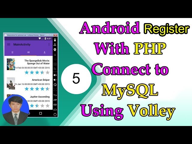 Android Volley JSON - #5 Android Register Using MySQL Database