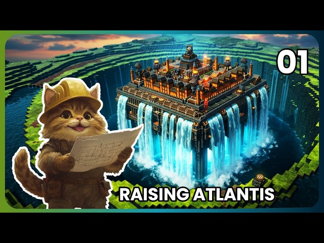 Raising the Lost City of ATLANTIS | Timberborn | Episode 01