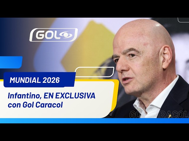 EXCLUSIVE! Gianni Infantino spoke with Gol Caracol about the 2026 World Cup from Dallas 🇺🇸⚽
