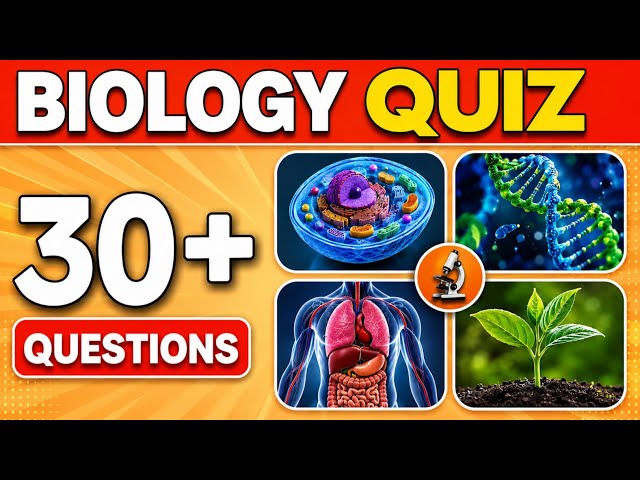 🧬 99% Fail This Biology Quiz | Test Your Biology Knowledge 🧠