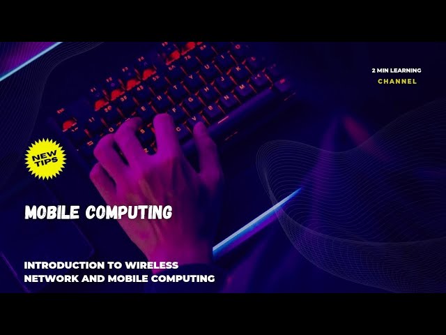Important Questions On  Wireless Network And Mobile Computing📚