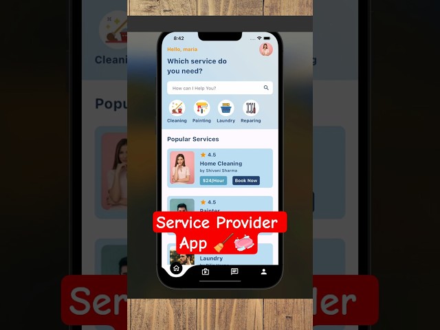 🔥📱 Service Booking App with Flutter #flutterapp #flutter #coding #programming