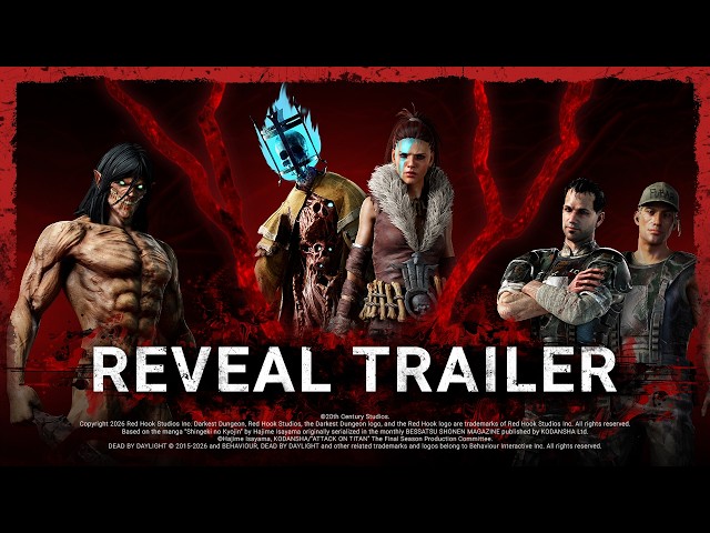 Dead by Daylight | Bloodbound Reveal Trailer | Darkest Dungeon, Attack On Titan, Alien