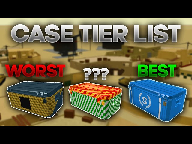 EVERY CASE in Phantom Forces RANKED (Tier List Updated 2024)