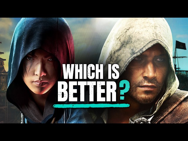 Assassin's Creed Shadows vs Black Flag Resynced