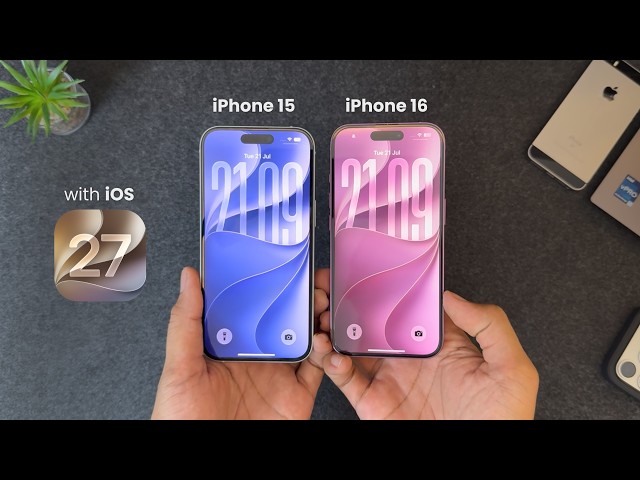 iPhone 15 vs iPhone 16 in Mid 2026: iOS 27, Performance, Battery (Long Term Review)
