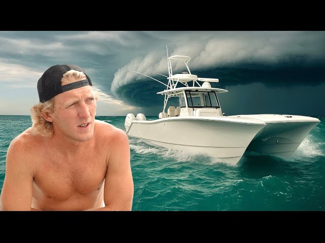 Driving my boat into a cat 5 hurricane