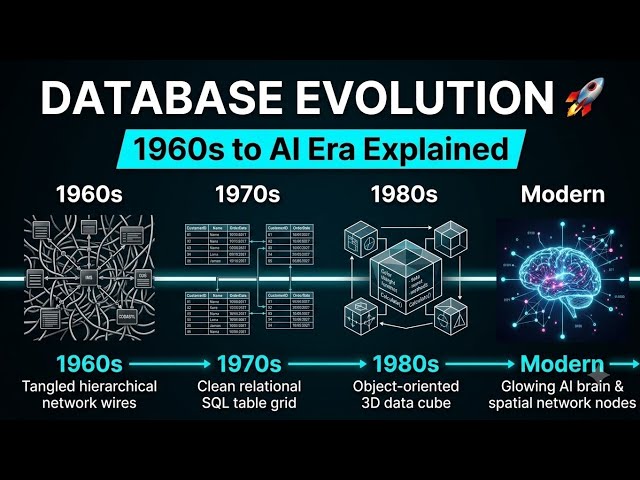 Database Evolution, Integrity Constraints & When to AVOID DBMS Explained! | DBMS